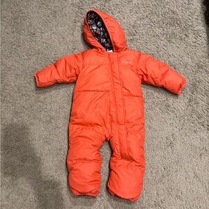 Columbia 12-18 month snowsuit bunting pink